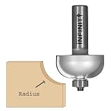 Buy 37-950, 1 2 Shank Cove Router Bit, 5 8 Radius by infinity Tools