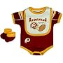 Washington Redskins Team Color Creeper with Bib and Booties