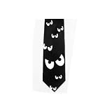 SPOOK GHOST EYES GHOUL HAUNTED MENS NECKTIE NECK TIE