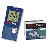 Easy Talk Meter Kit Combo ( Meter Kit and Easy Talk Test Strips 50ct)