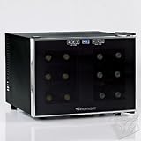 Wine Enthusiast Silent 12 Bottle Touchscreen Wine Refrigerator (2-Temp