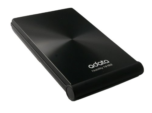 A-DATA Nobility Series NH92 640 GB Portable External Hard Drive ANH92640GUCBK ( Black )