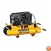 DEWALT D55170 7.5-Amp 1-1/2-Horsepower 8-Gallon Wheeled Oiled Twin Pontoon Compressor
