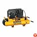 DEWALT D55170 7.5-Amp 1-1/2-Horsepower 8-Gallon Wheeled Oiled Twin Pontoon Compressor