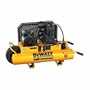 DEWALT D55170 7.5-Amp 1-1/2-Horsepower 8-Gallon Wheeled Oiled Twin Pontoon Compressor