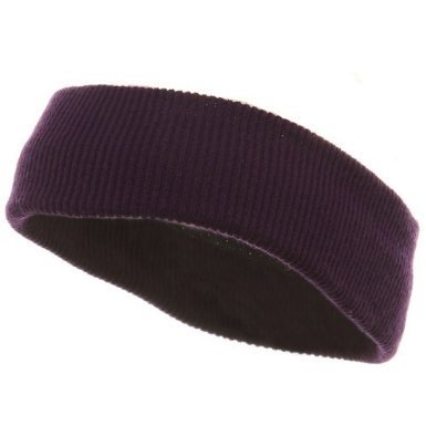 Head Band (wide)-Purple W12S25B
