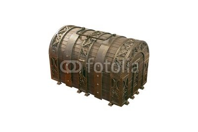 Wallmonkeys Peel and Stick Wall Decals - Treasure Chest - 24