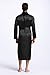 TONY & CANDICE Men's Long Classic Satin Charmeuse Robe