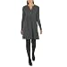 Apparel : Mossimo® Black: Notched Neck Knit Dress - Charcoal