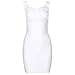 Meilun® Women's Rayon Backless Low-cut Sling Bandage Cocktail Dress