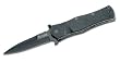Agent, Black G-10 Handle, Black Blade, Plain