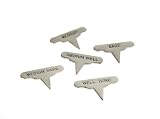 Charcoal Companion CC5040 Stainless Steel Meat Markers, Set of 5