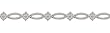 14K White Gold Diamond Bracelet - 5.00 Ct.