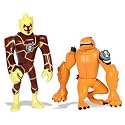 Ben 10 Alien Creation Chamber Figure Set- Heatblast & Wildmutt
