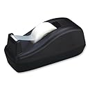 Scotch Deluxe Desktop Tape Dispenser, Black, for 1 Inch Core Tapes (C-40)