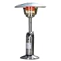 Fire Sense 60262 Propane Table Top Patio Heater, Stainless Steel