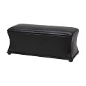 Leather Storage Bench