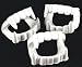 144 Plastic White Teeth, Vampire Fangs, Party Favors, Costume Accessory