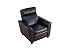 Ledersessel Relaxsessel Fernsehsessel Clubsessel, braun