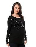 A Pea in the Pod Collection: Velvet Long Sleeve Lightweight Maternity Sweater