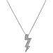 CZ Lightning Bolt Necklace Emitations