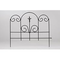 Panacea Products Corp-Import 16X18.5 Blk Gdn Edge 89382 Garden Fencing