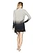Barefoot Dreams Women's CozyChic Lite Calypso Wrap (Ombre Pewter/Black, Small / Medium)
