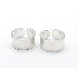 Sterling Silver Plain High Polish Huggie Ear Cuff Pair Earrings