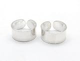 Sterling Silver Plain High Polish Huggie Ear Cuff Pair Earrings