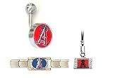Anaheim Angels ProStarter Bracelet/Belly Ring/ Cell Phone Charm Package
