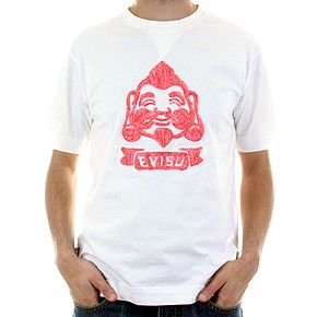 Evisu Towelling Godhead short sleeve t-shirt
