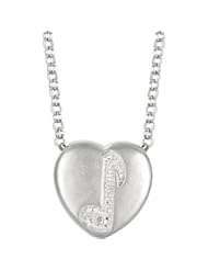Sweethearts® Heart Shaped Necklace Pendant Sterling Silver 650271