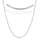 Sterling Silver Adjustable Box Chain 22