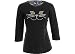 Apparel : Misses C.B.Casual Black Cat Face Tee Shirt