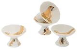 Rosanna Four Calling Birds Footed Dishes, Set of 4
