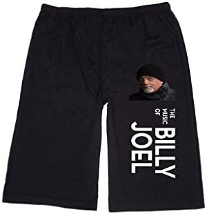 XJX Men's Billy Joel Running Lounge breeches Shorts Pants M Black