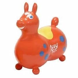 Gymnic Rody Inflatable Hopping Horse Max in Orange