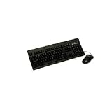 Rohs Compliant, Large L Shape Enter Key Keyboard Bundled with Optical Mouse, 10 pack,  Black