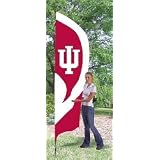 Indiana Hoosiers Tall Team Garden House Flags 8.5 ft x 2.5 ft NCAA College Athletics Fan...