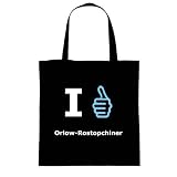 Baumwolltasche Tasche - I like Orlow-Rostopchiner