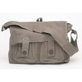Classic Canvas Punk Retro Look Shoulder Bag