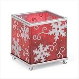 SQUARE SNOWFLAKE CANDLEHOLDER