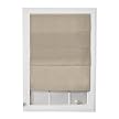 - Khaki Twill Cordless Roman Shade - 60x72