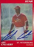 Art Calvert, St. Petersburg Cardinals - Cardinals Affiliate, 1989 Star Autographed Card
