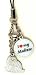 Maltese Dog Cell Phone Charm