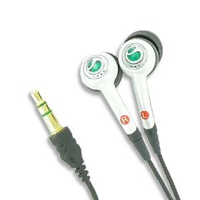 Sony Ericsson Stereo Portable Handfree Headset HPM-70 - Grey & White