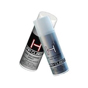 Hair Cubed ® - Black Hair Building Fiber Spray (Water Proof)