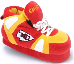 Kansas City Chiefs UNISEX High-Top Slippers - X-Large