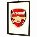 OFFICIAL ARSENAL F.C. CRESTED MIRROR SIZE 20CM X 30CM