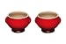 Le Creuset 2 Suppenterrinen 0,6l -kirschrot- aus Steinzeug NEU & OVP